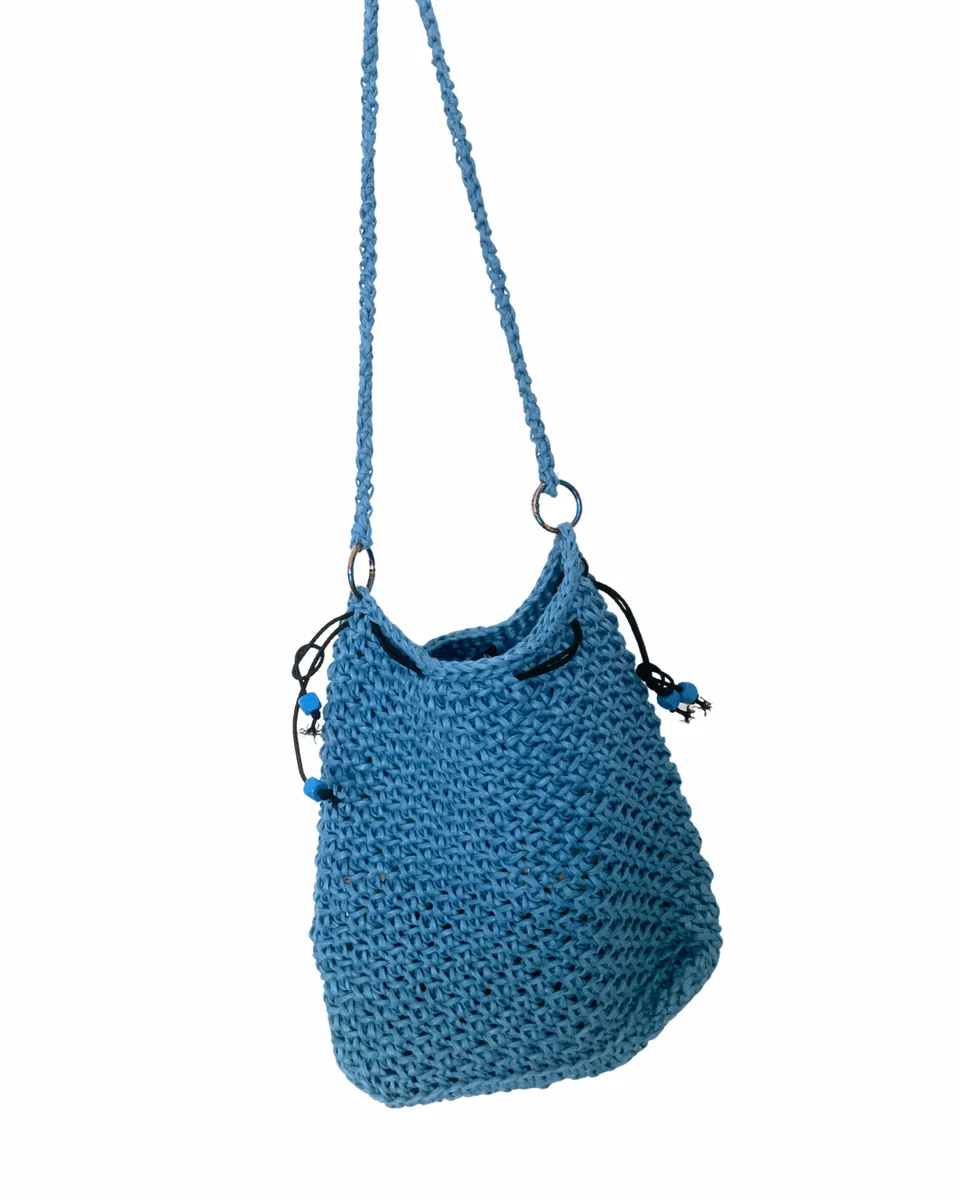 Borsa a Secchiello Crochet "Ocean Vibe" — foto 3